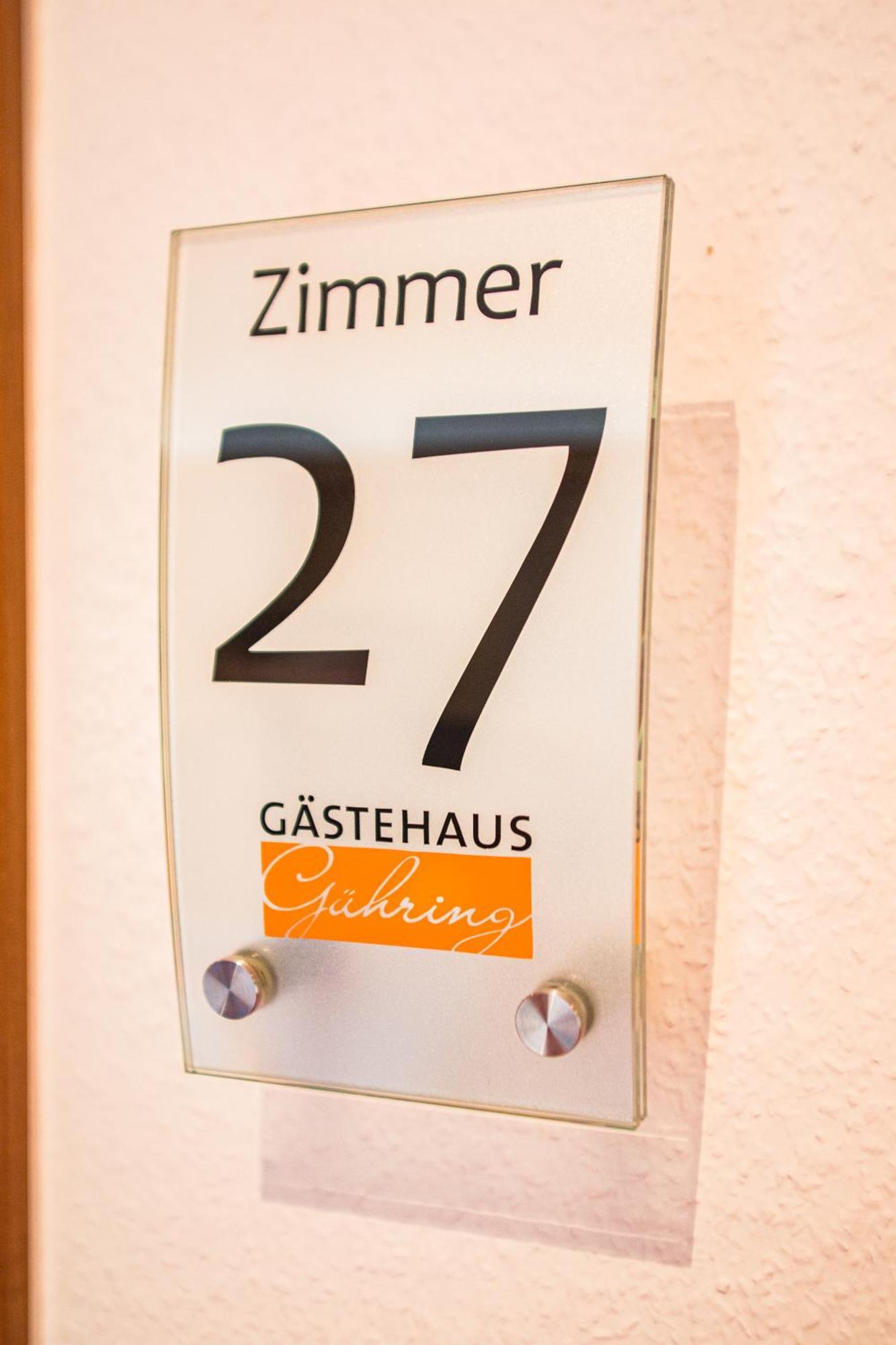 Gaestehaus Guehring Rosenfeld Buitenkant foto